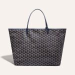 Goyard Saint Louis GM Tote Bag Navy Blue - Image 2